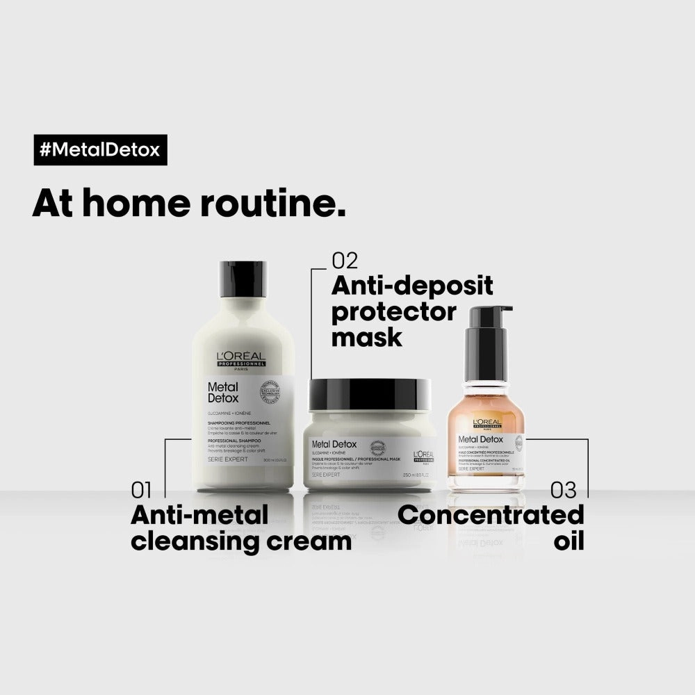 Loreal Professionnel Metal Detox Shampoo & Mask Bundle