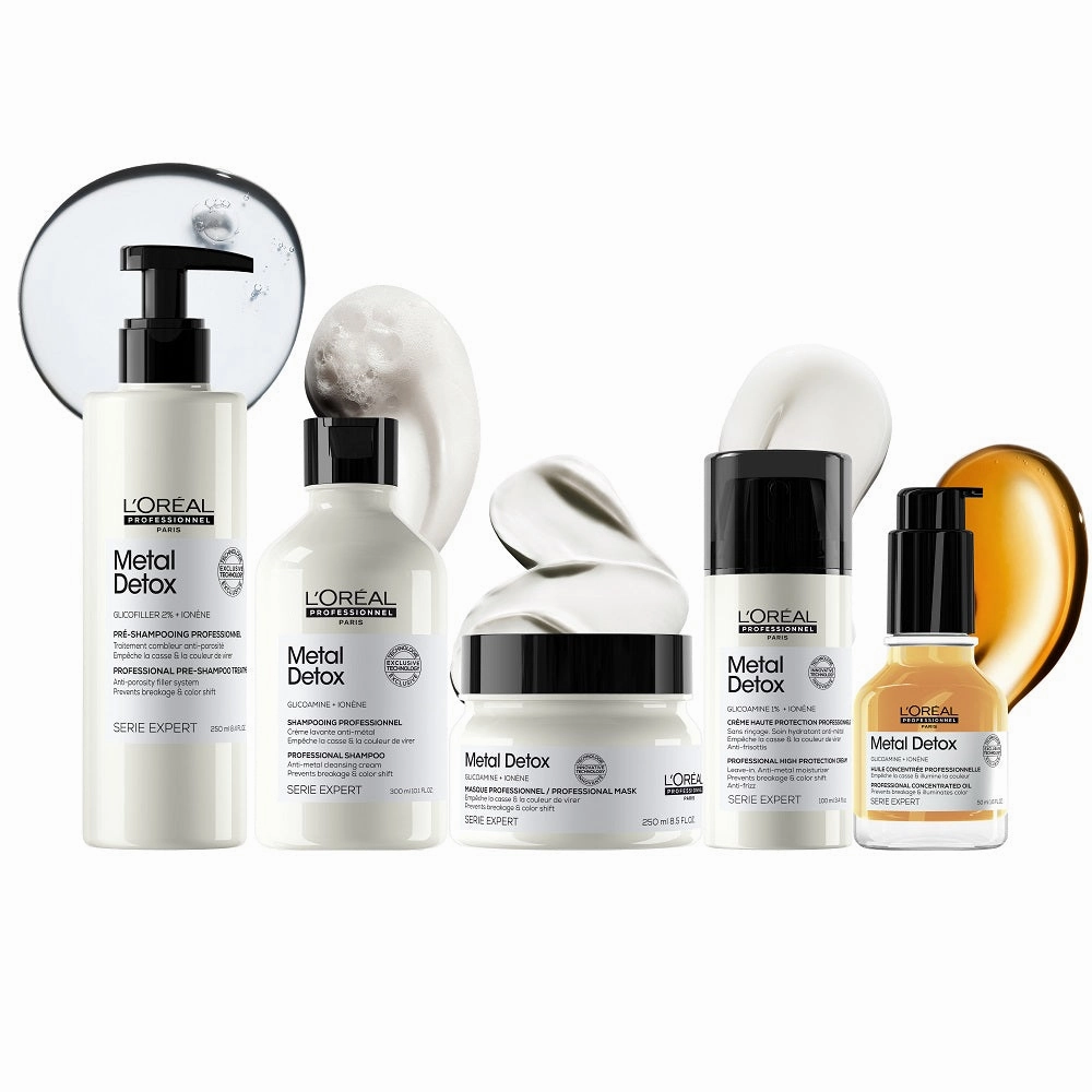 Loreal Professionnel Metal Detox Shampoo & Mask Bundle