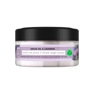 Lovee Beautty & Planet Argan Oil & Lavender Magic Mask for Smooth Frizz Free Hair|No Sulfates,No Paraben|200ml, White