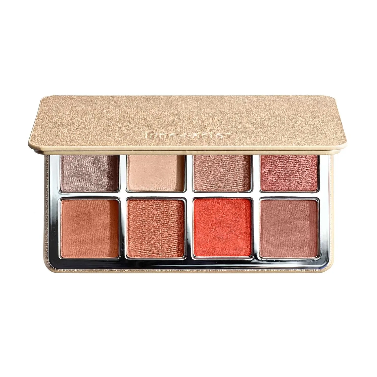 Lune Aster Sunstone Eyeshadow Palette | Waterproof Eyeshadow Palette With Matte And Shimmer Finish, Mirrored Compact - 8 Shades