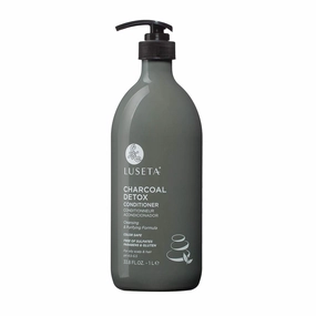 Luseta Charcoal Detox Hair Conditioner - Purifying Charcoal Conditioner - Volumizing & Moisturizing 33.8oz