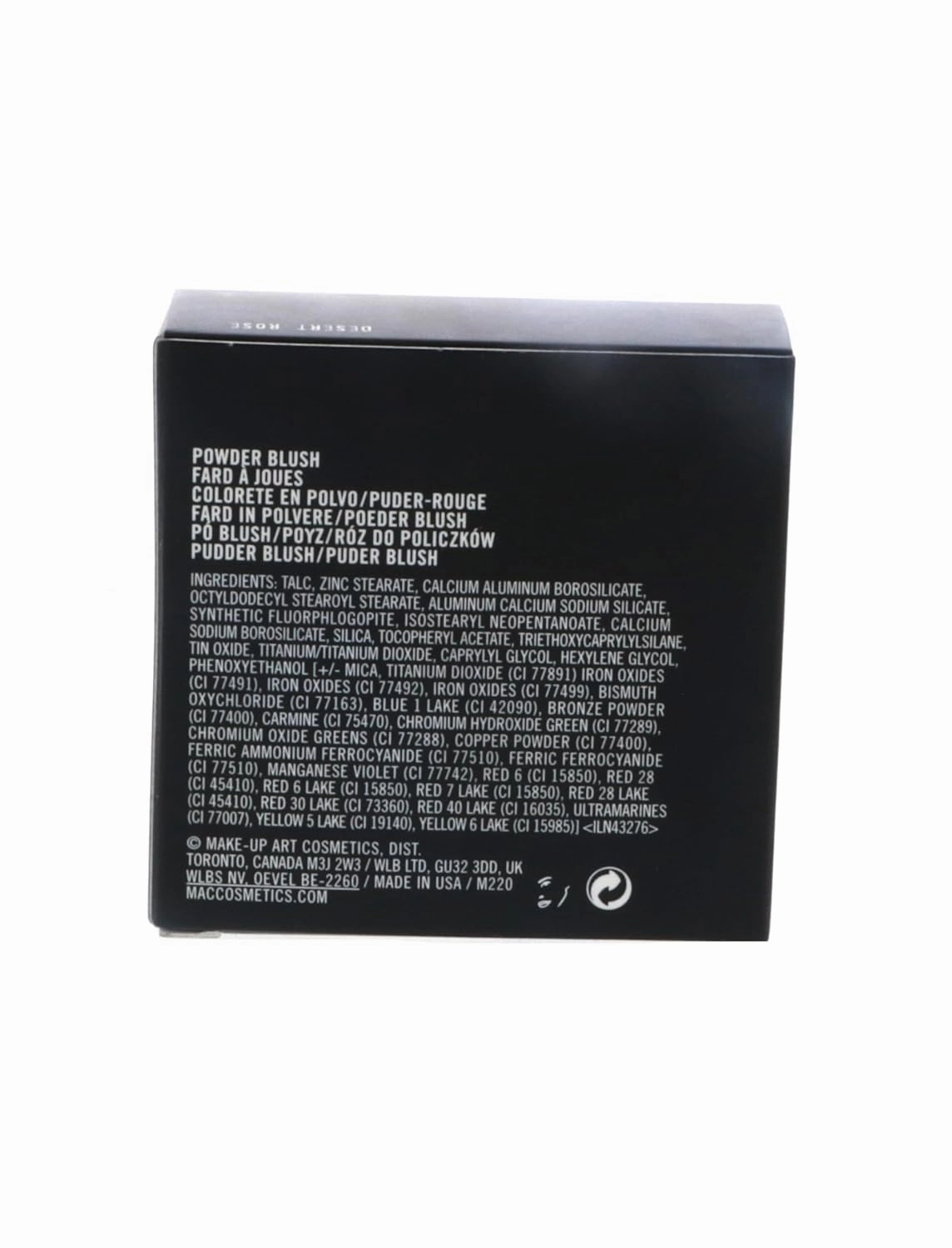 MAC Powder Blush Desert Rose, 1 Count