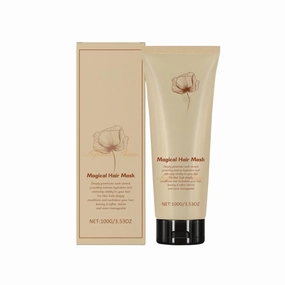 Magic Hair Mask Molecular Repair Hair Mask, Advanced Molecular Deep Care, Smooth Hair Tail Conditioner, Suitable for Dry Hair, Moisturizing, Smoothing, and Shiny Hair