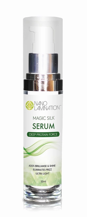 Magic Silk Serum – Shimmer and Shine Hair Serum – Advanced Anti-Frizz Hair Products for Women and Men for Stronger and Softer Hair – UV Protection – Ultra-Lightweight Formula