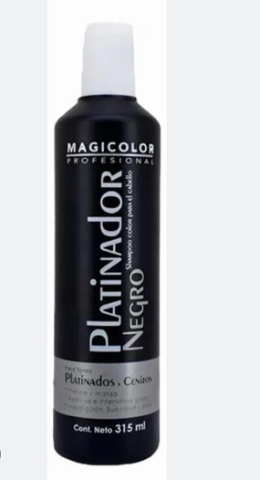 Magicolorr Professional Platinador Negro Shampoo & Color Treatment, 3.15 fl oz