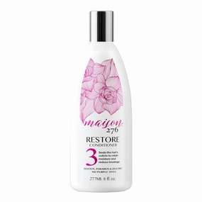 Maison 276 RESTORE Conditioner for Silver, Gray & Blonde Hair, NOT a Purple Conditioner, Normalizes Hair pH, Replenishes Moisture, Reduces Breakage, Provides Shine, Sulfate-Free, 1, 8 oz Bottle