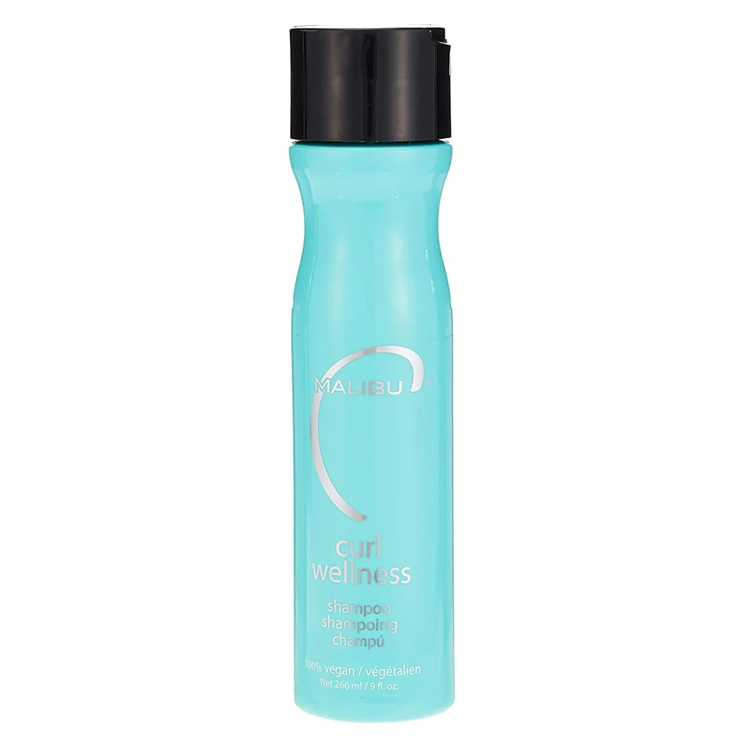 Malibu C Curl Wellness Shampoo - Cleansing Shampoo for Curly Hair to Promote Bounce & Curl Definition - Hair Care for Natural Curls, Textured Hair, and Perms