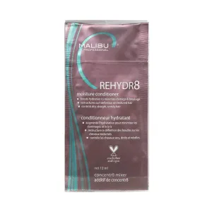 Malibu C REHYDR8 Moisture Conditioner - Hydration Boosting Concentrate for Dry, Brittle Hair - Strand Reviving, Hydrating Conditioner for All Hair Types