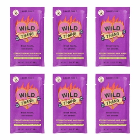 MANE CLUB Wild Thang Deep Conditioner, cruelty free, vegan, no sulfates or parabens — Pack of 6