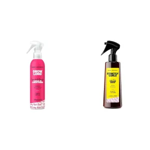Marc Anthony Leave-In Conditioner Spray & Detangler, Grow Long Biotin Anti-Frizz Deep Conditioner For Split Ends & Breakage & Curl It Up Volume Boost Spray, Extra Hold, Strictly Curls