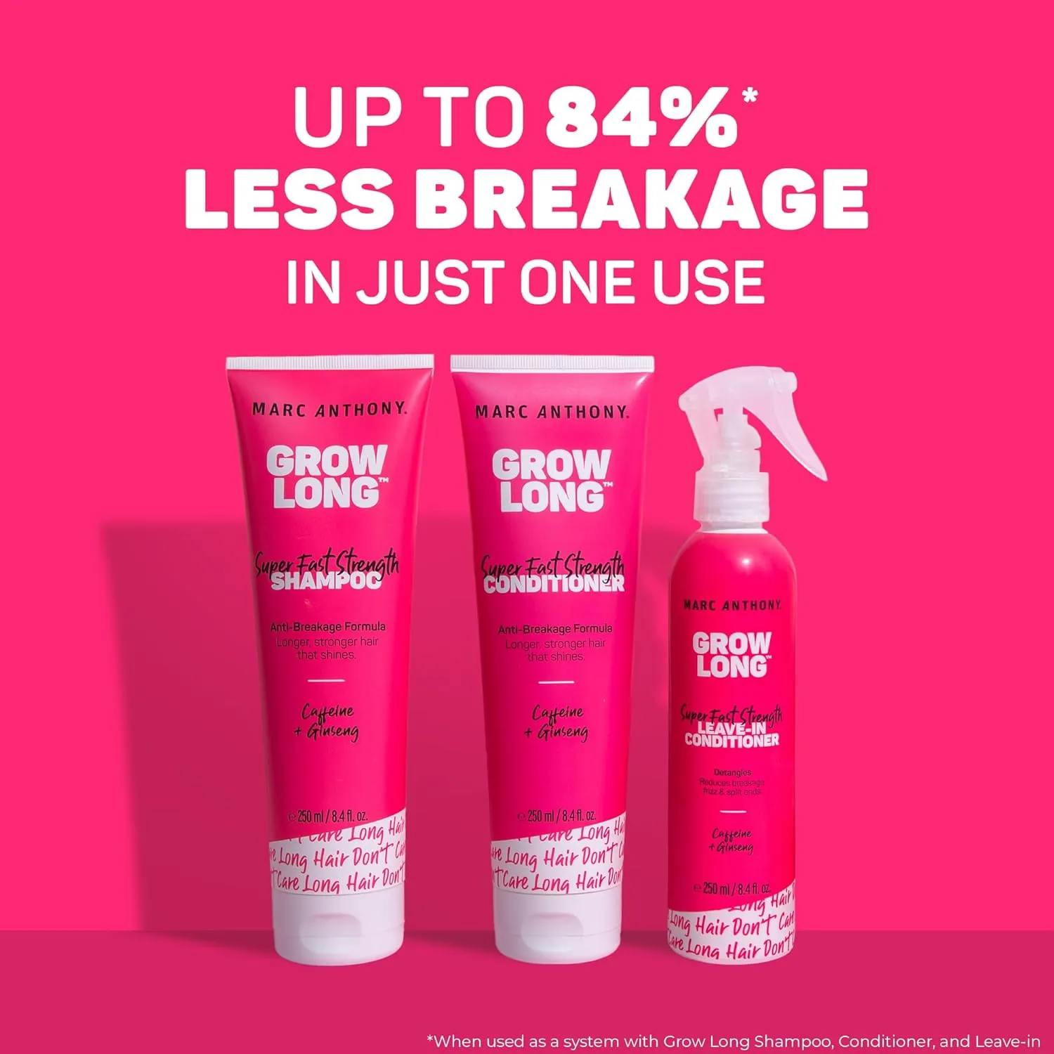 Marc Anthony Leave-In Conditioner Spray & Detangler, Grow Long Biotin Anti-Frizz Deep Conditioner For Split Ends & Breakage & Curl It Up Volume Boost Spray, Extra Hold, Strictly Curls