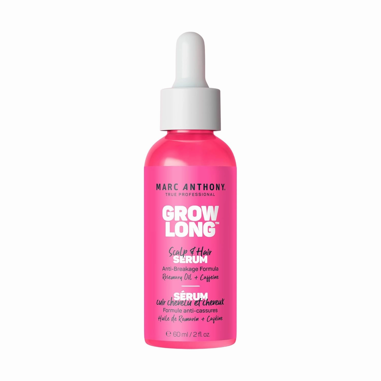 Marc Anthony Grow Long Leave-In Conditioner & Hair Mask Bundle with 2 Sprays & 2 Travel Masks plus Anti-Breakage Scalp & Hair Serum