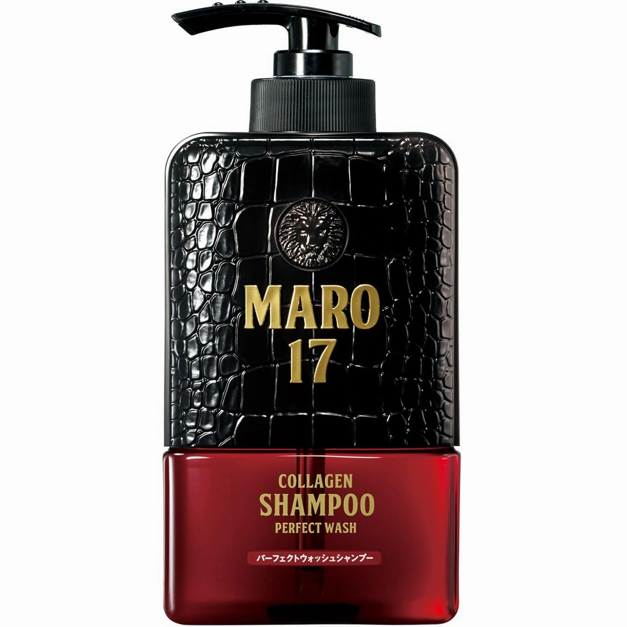 MARO17 Japan's #1 Collagen Shampoo Perfect Wash - Mens Shampoo for Hair Growth & Volume - Cleanses Dirt and Unnecessary Sebum - Sulfate Free   DHT Blocker and Collagen for Thicker Hair - Gifts for Men