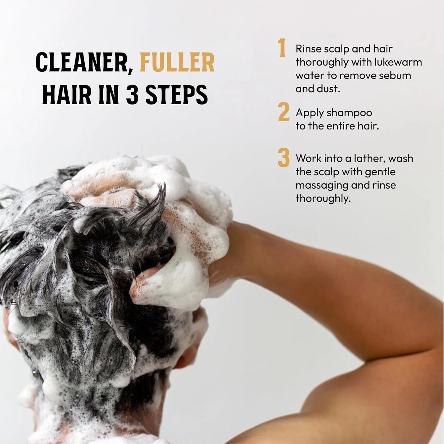 MARO17 Japan's #1 Collagen Shampoo Perfect Wash - Mens Shampoo for Hair Growth & Volume - Cleanses Dirt and Unnecessary Sebum - Sulfate Free   DHT Blocker and Collagen for Thicker Hair - Gifts for Men