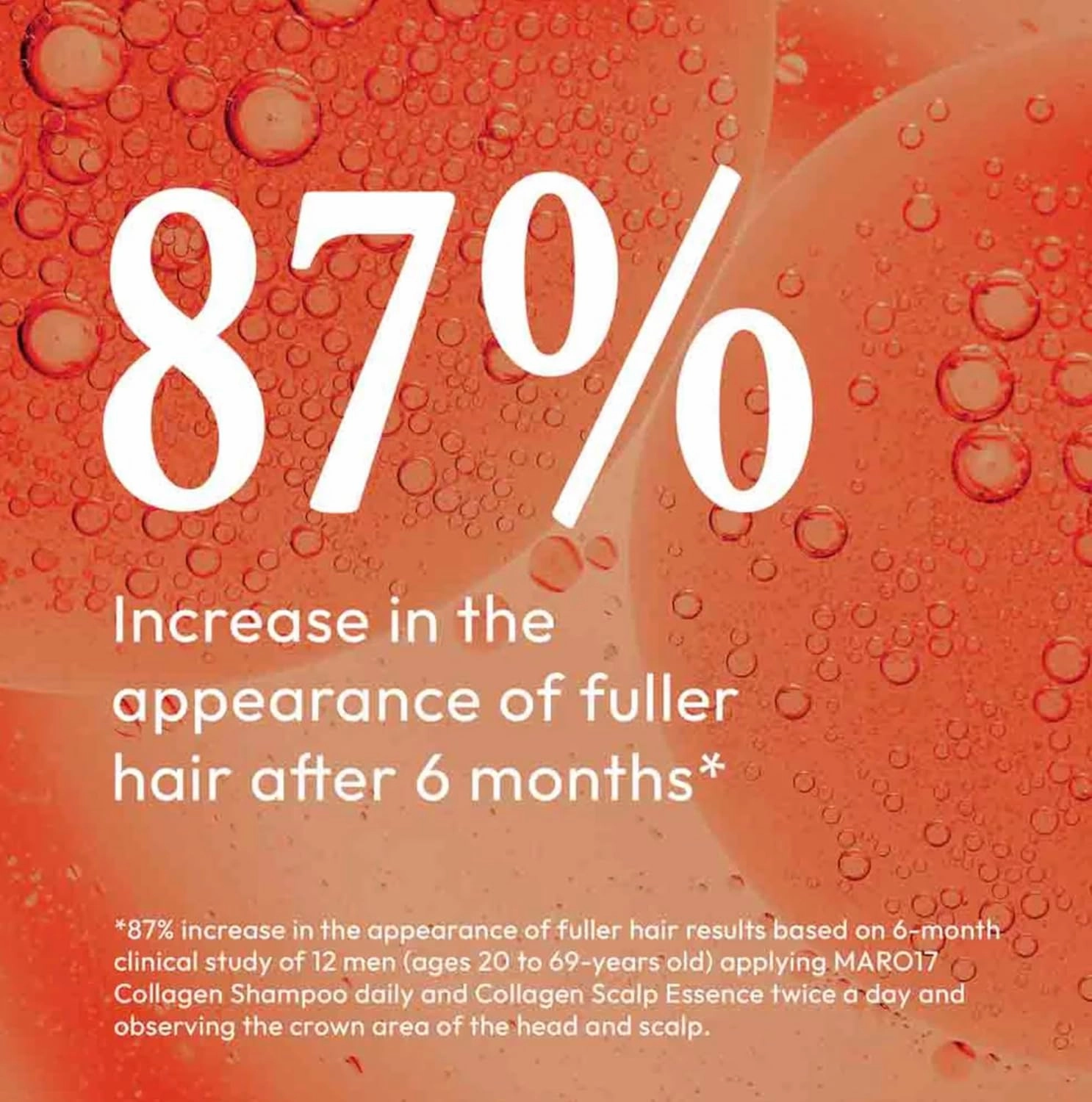 MARO17 Japan's #1 Collagen Shampoo Perfect Wash - Mens Shampoo for Hair Growth & Volume - Cleanses Dirt and Unnecessary Sebum - Sulfate Free   DHT Blocker and Collagen for Thicker Hair - Gifts for Men
