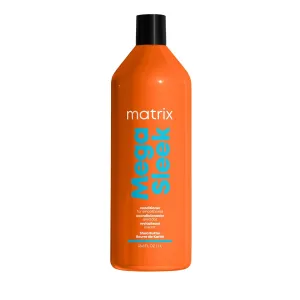 Matrix Mega Sleek Conditioner - Smoothing and Detangling, For Dry, Damaged & Frizzy Hair, Salon Professional Conditioner, With Shea Butter, Vegan