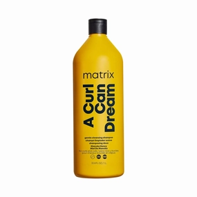 MATRIX A Curl Can Dream Weightless Moisture Shampoo For Wavy Hair - Moisturizes and Defines Waves with All Day Frizz Control, With Manuka Honey Extract, Silicone-Free