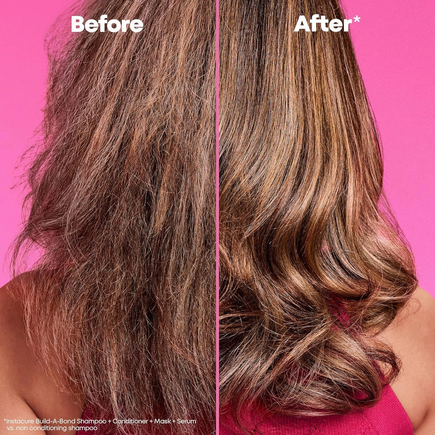 MATRIX Instacure Build-A-Bond Mighty Bonds Shampoo - Repairs Very Damaged Hair, Strengthens & Softens with Citric Acid & Squalane, Vegan, Sulfate-Free, Paraben-Free