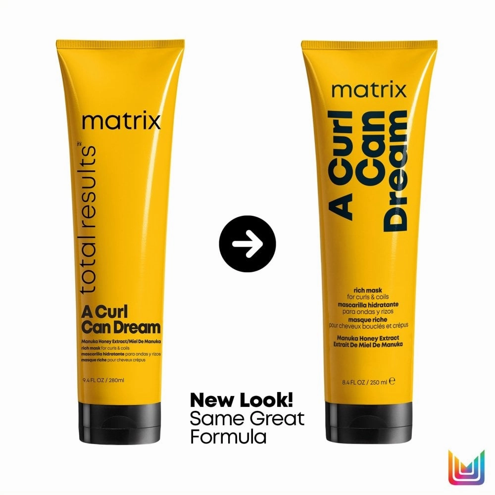 Matrix Total Results A Curl Can Dream Manuka Honey Infused Shampoo 300ml & Rich Mask 280ml Twin