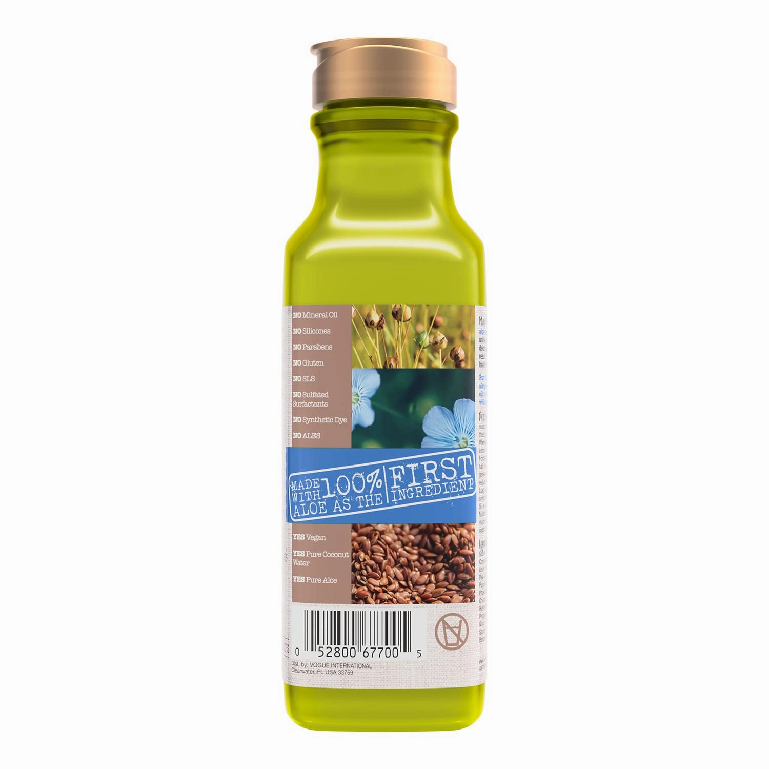 Maui Moisture Lightweight Curls   Flaxseed Shampoo, Paraben Free, Silicone Free, 13 Fl Oz,Green (Pack of 2)