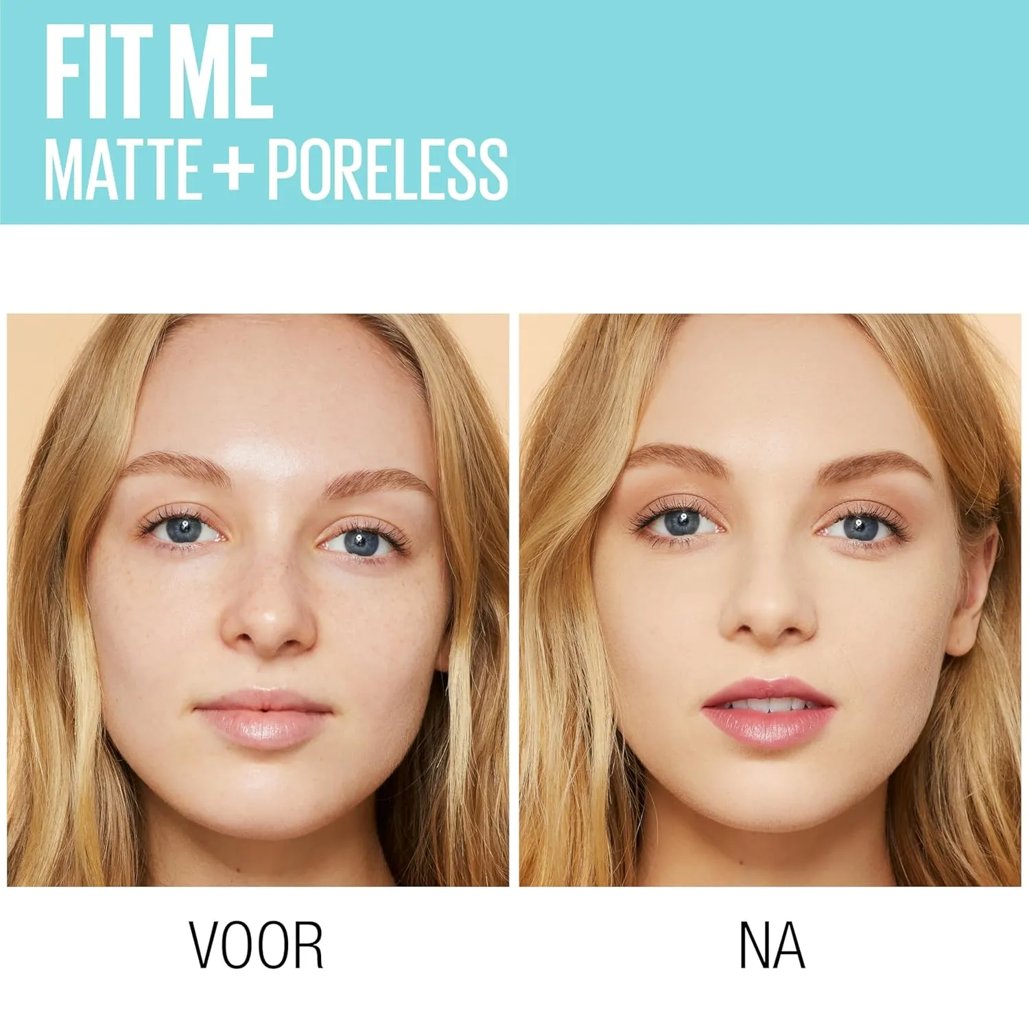 Maybelline New York Fit Me Matte & Poreless Foundation 100 Warm Ivory 30ml