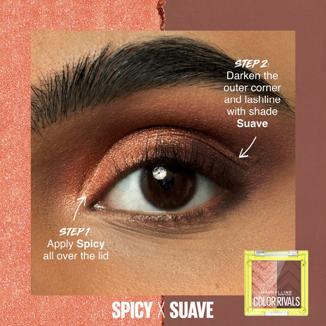 Maybelline Color Rivals Eyeshadow Palette Duo