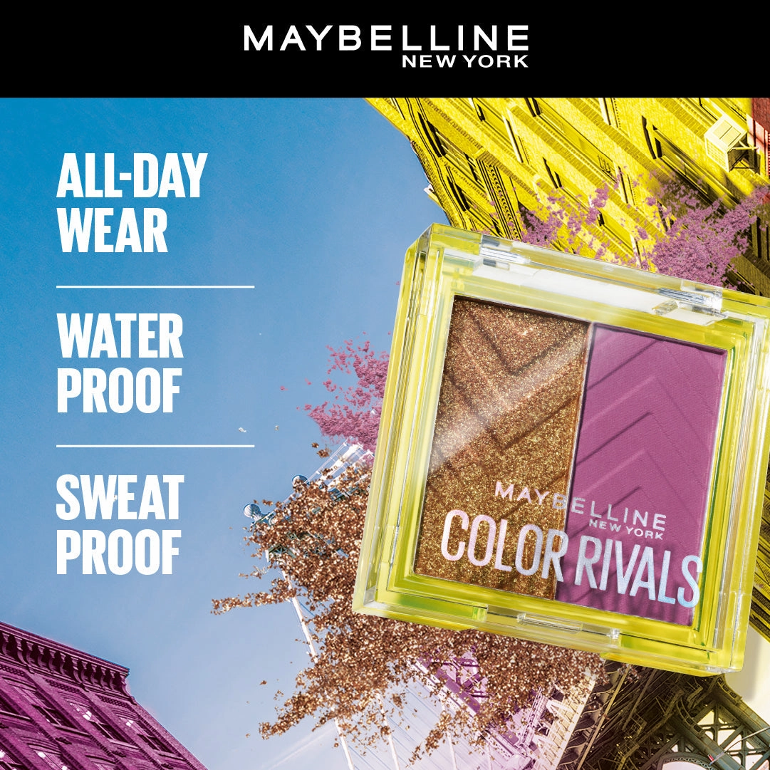 Maybelline Color Rivals Eyeshadow Palette Duo