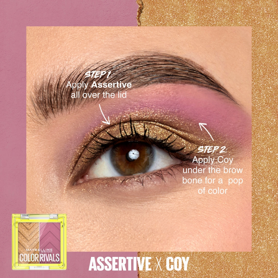 Maybelline Color Rivals Eyeshadow Palette Duo