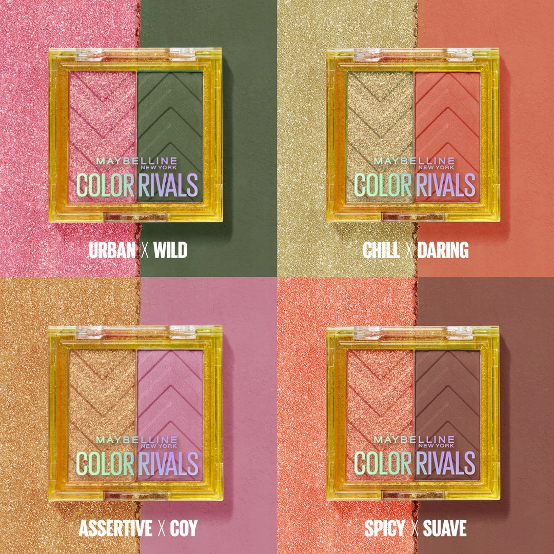 Maybelline Color Rivals Eyeshadow Palette Duo