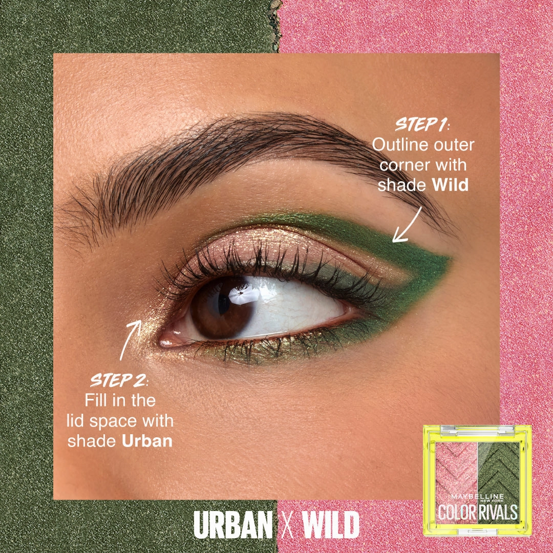 Maybelline Color Rivals Eyeshadow Palette Duo
