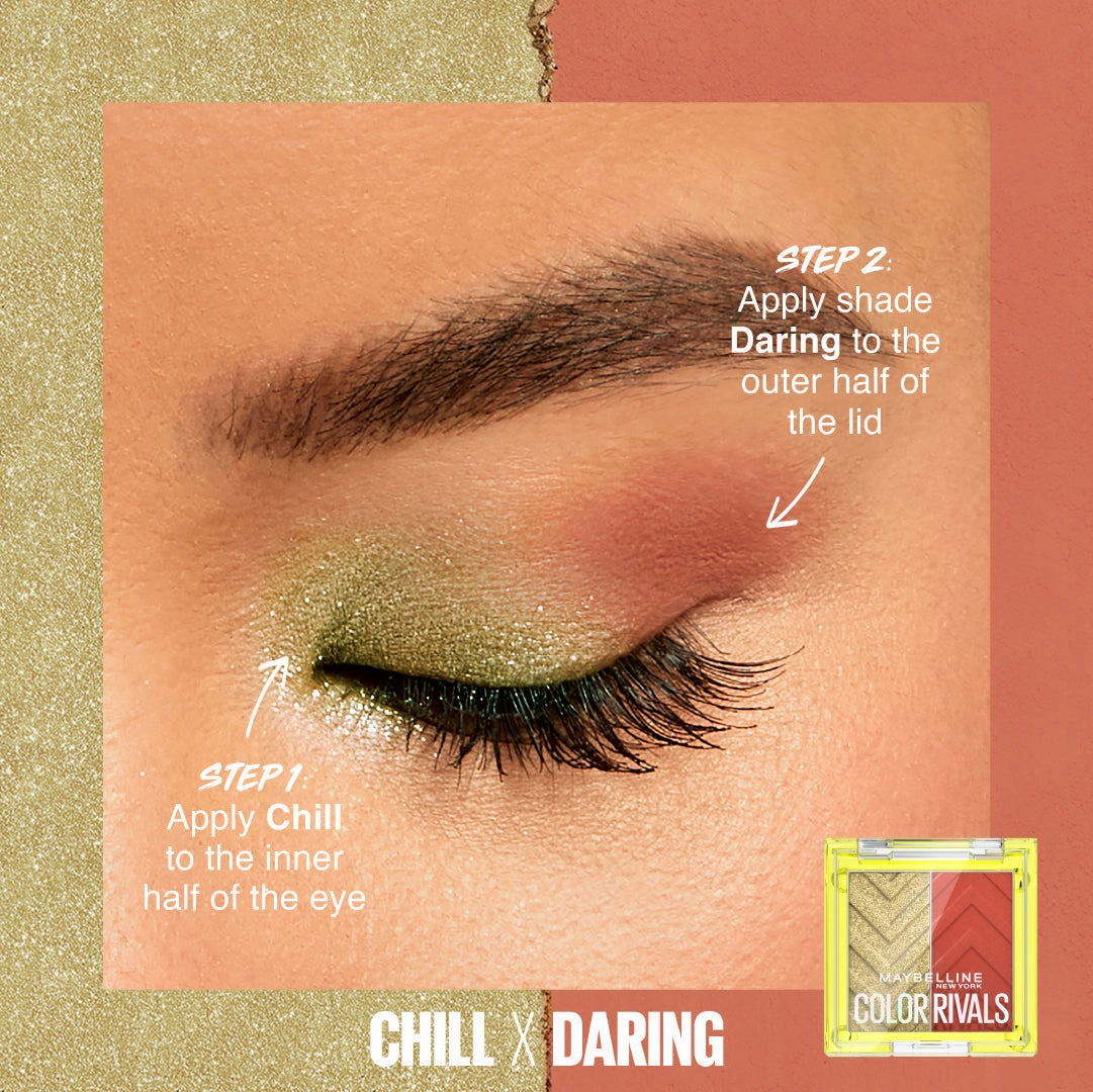 Maybelline Color Rivals Eyeshadow Palette Duo