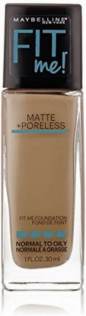 Maybelline Fit Me Dewy   Smooth Foundation Makeup, 128 Warm Nude, 1 fl. oz. (Pack of 2)