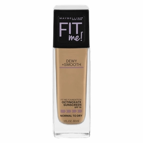 Maybelline Fit Me Dewy & Smooth Luminous Liquid Foundation - 225 Medium Buff