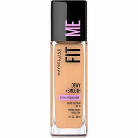 Maybelline Fit Me Dewy & Smooth Luminous Liquid Foundation - 235 Pure beige