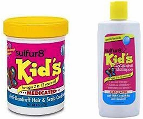 Medicated & Anti-Dandruff Shampoo & Conditioner For Kids (Duo Set)
