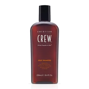 Men's Shampoo by American Crew, Optimal Maintenance for Grey Hair, Original Scent, 8.45 Fl Oz