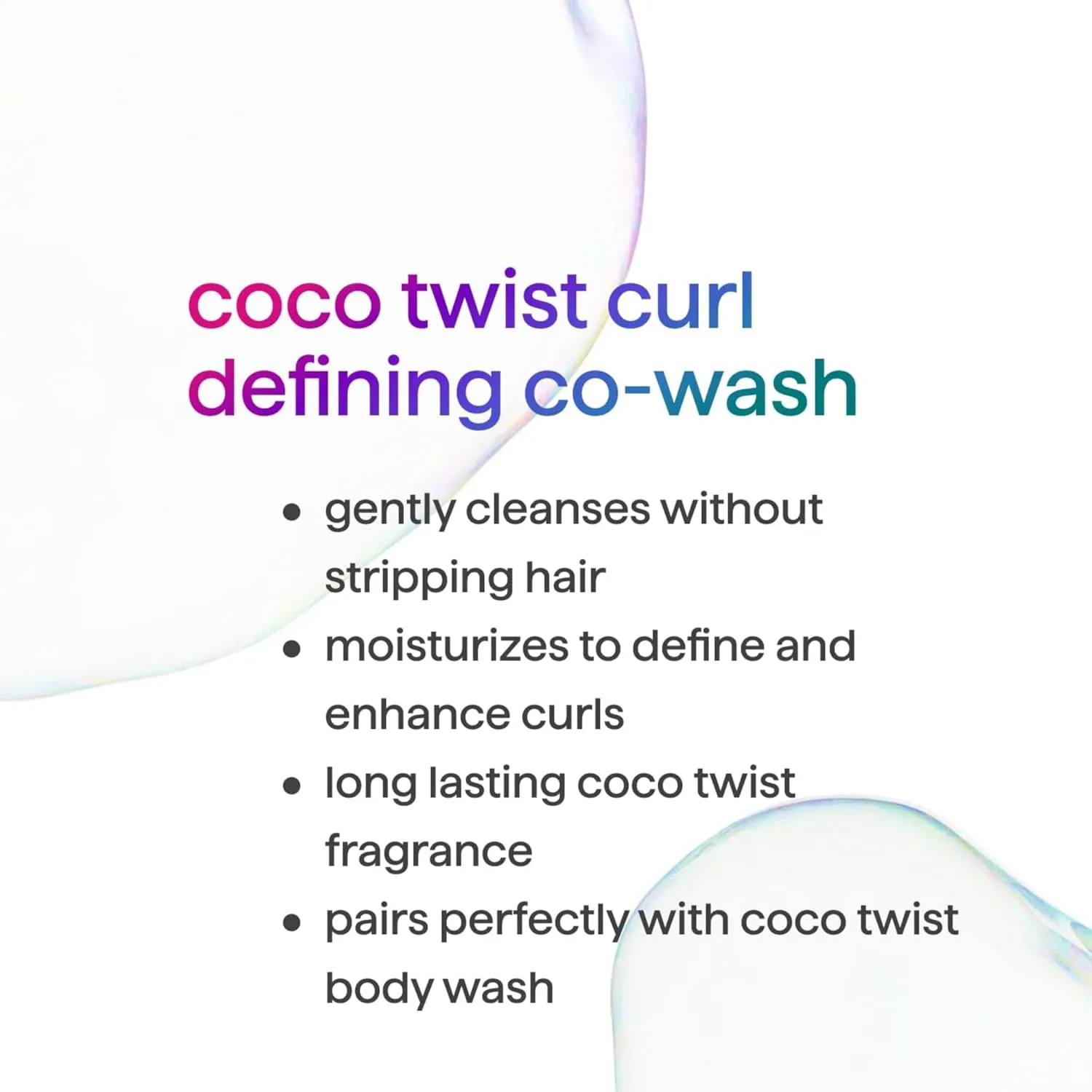 Method Curl Defining Co-Wash, Coco Twist, Coconut Milk   Avocado   Macadamia notes, 13.5oz