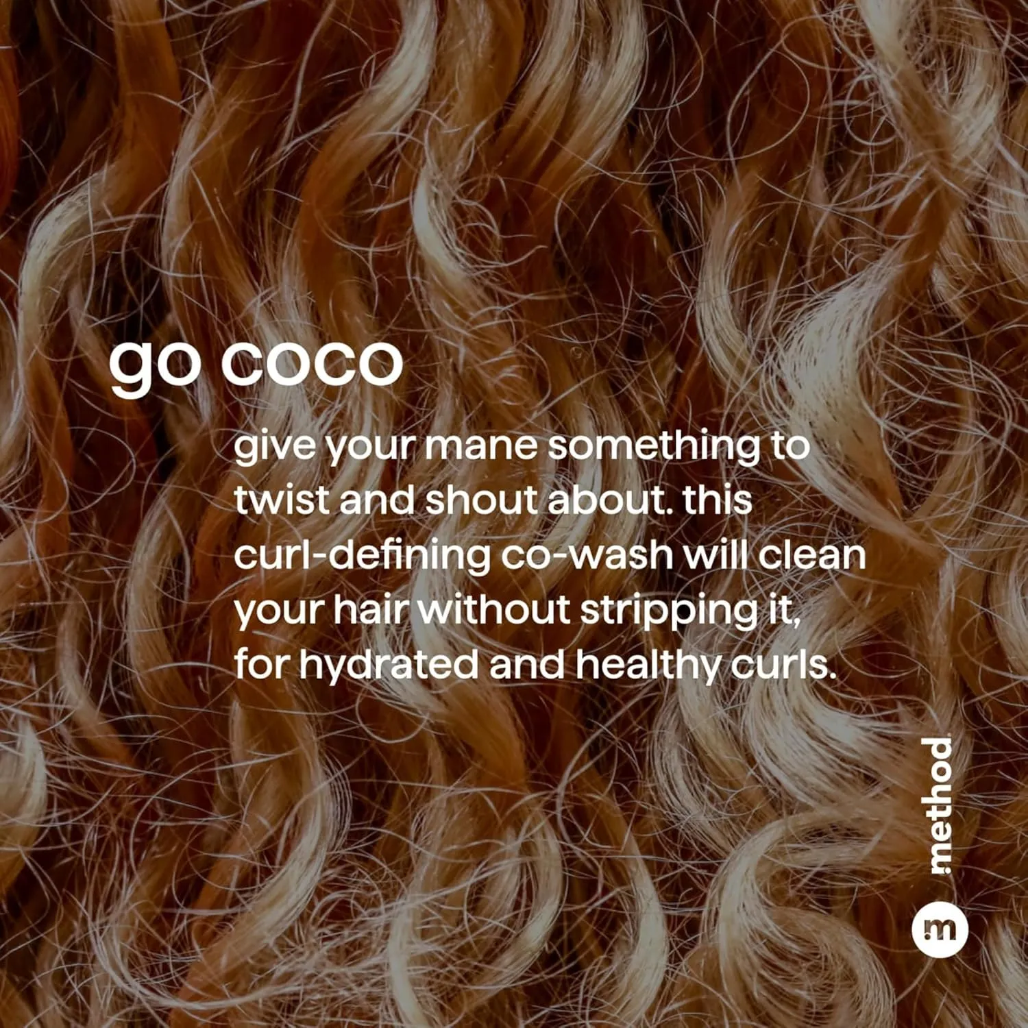 Method Curl Defining Co-Wash, Coco Twist, Coconut Milk   Avocado   Macadamia notes, 13.5oz