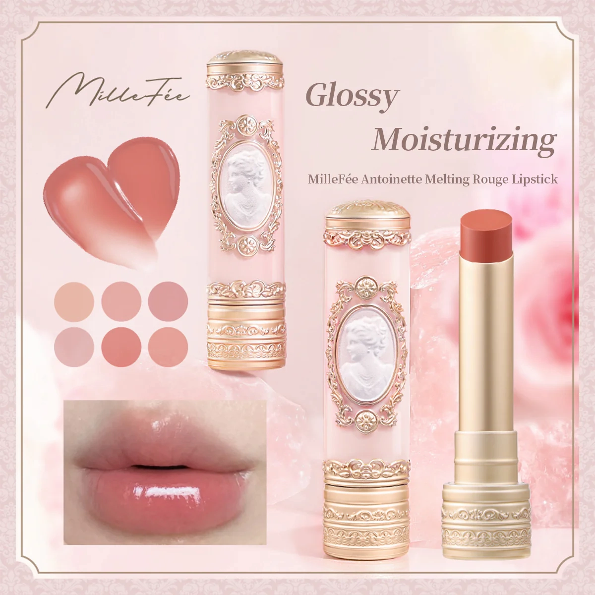 MilleFee Antoinette Melting Rouge Lipstick