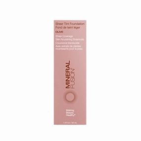 Mineral Fusion Sheer Tint Foundation, Olive, 1.8 Oz (Pack of 2)