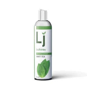Mint-Tea Stimulating Deep Conditioner, Silicone Free, Vegan, All Natural, Scalp Relief, Detoxifying, Moisturizing 8fl oz