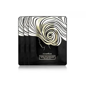 Mirenesse Thermal Wrap & Repair Hair Mask, Super Hydrating with Hair Growth Serum, Self Heating Foil Cap Deep Conditioner for Dry Damaged Colored Hair, Organic Coconut & Argan Oil 1.4oz (3 Pack)