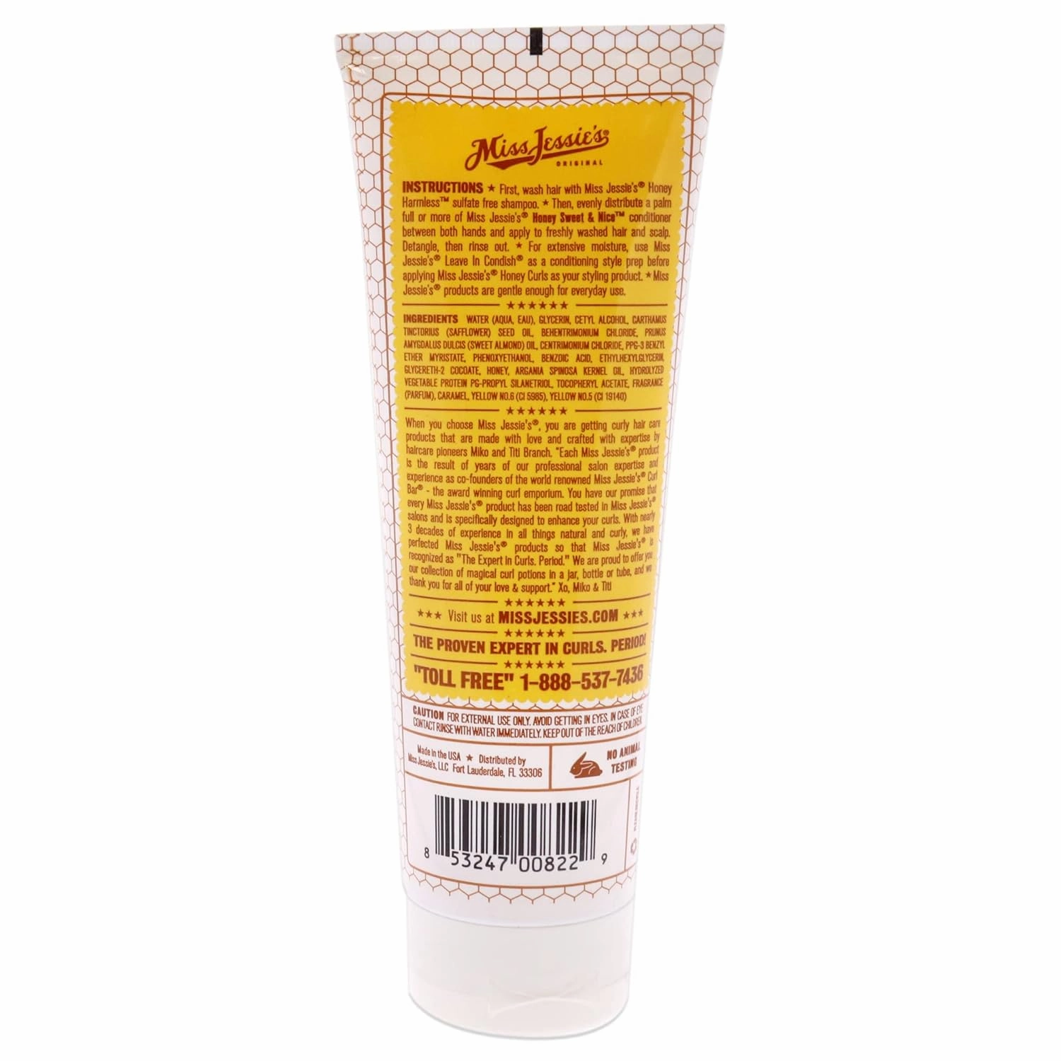 Miss Jessie's Honey Sweet and Nice Unisex Conditioner 8.5 oz