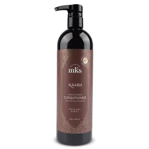 MKS eco Kahm Smoothing Conditioner, Original Scent - Detangle, Moisturize & Repair Hair - With Moroccan Argan Oil, Hemp Seed Oil & Vegetable Keratin Protein - Vegan, Cruelty Free
