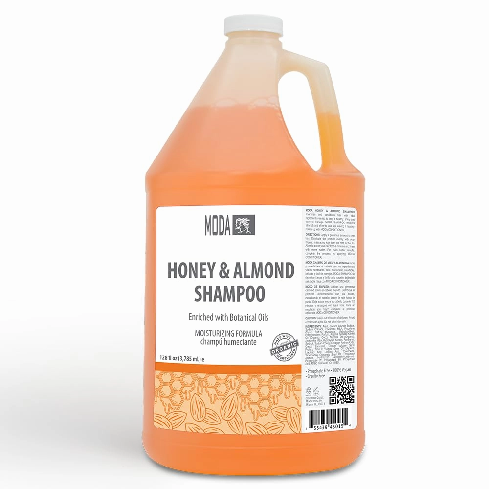 MODA Honey & Almond Moisturizing Shampoo Gallon