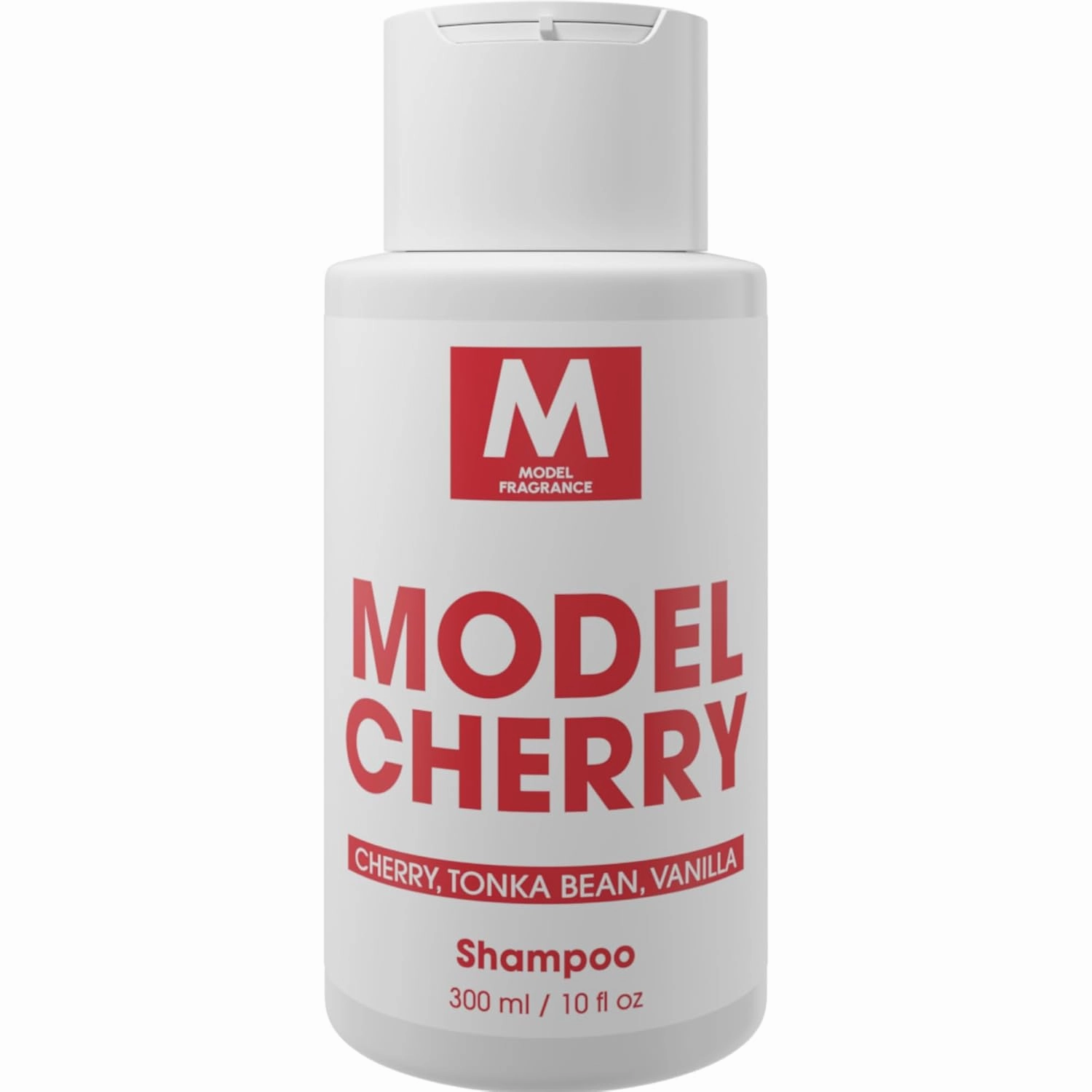 Model Cherry Hair Shampoo | Cherry, Tonka Bean, and Vanilla Scented | Sulfate Free & Hydrating Shampoo | Volumizing Shampoo for All Hair Types | Hair Care Products for Clean, Shiny, & Healthy Hair