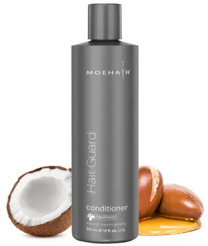 MOEHAIR Hair Guard Conditioner | Strengthens Roots and Boosts Hair Follicles | Moisturizing Conditioner Infused with Vitamin-E, Argan Oil & Ginseng | Paraben & Sulfate Free (12 Fl. Oz)