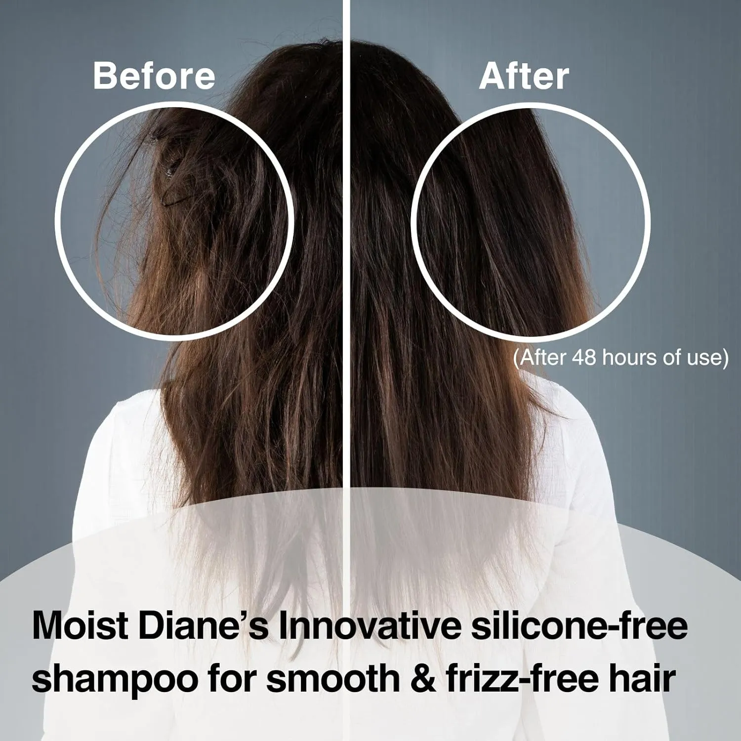 Moist Diane Anti Danduff Shampoo for Oily Hair Women & Men, Organic Keratin Shampoo with Tea Tree, Mint, Rosemary & Argan Oil; Silicone & Paraben Free from Japan; EXTRA FRESH & HYDRATE 15.2 Fl Oz 3EA
