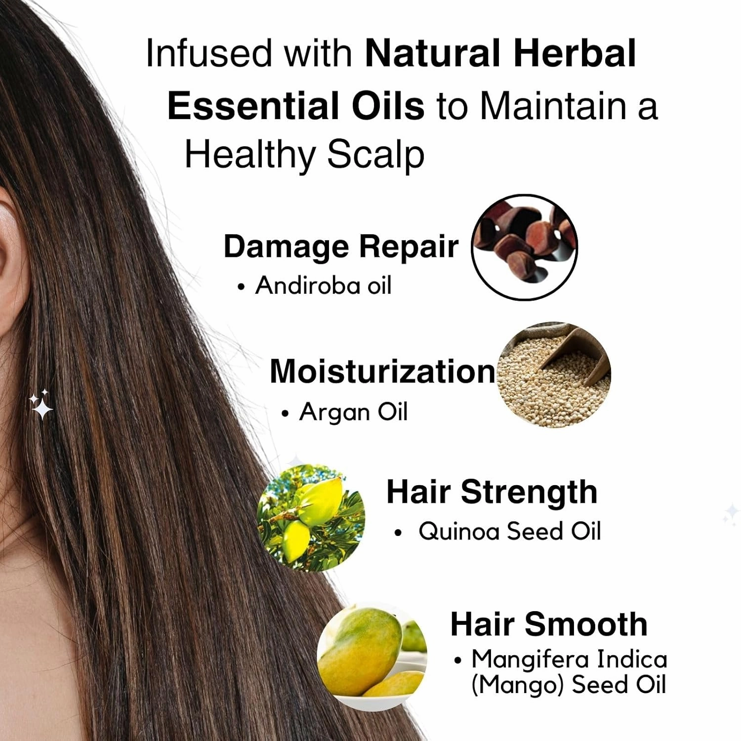 Moist Diane Keratin Shampoo for Damaged Hair & Color Treated Hair Women & Men, Organic Hair Care with Argan Oil & Mango Oil from Japan, Sulfate & Silicone Free, EXTRA DAMAGE REPAIR, 15.2 Fl Oz