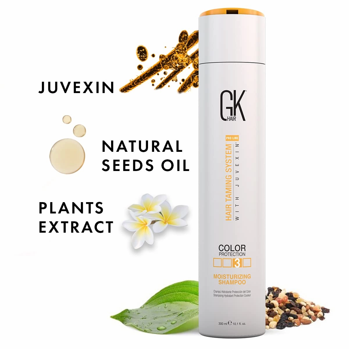 Moisturizing Shampoo For Dry And Frizzy Hair - Sulfate And Paraben Free
